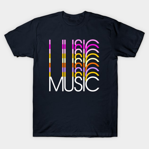 Music T-Shirt by Ornaart